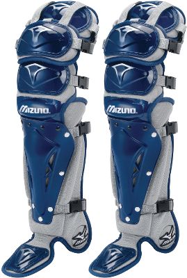 Mizuno Adult Samurai G2 Nav/Gry Shin Guards