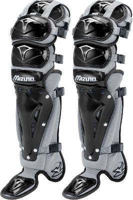 Mizuno Youth Samurai G2 Blk/Gry Shin Guards
