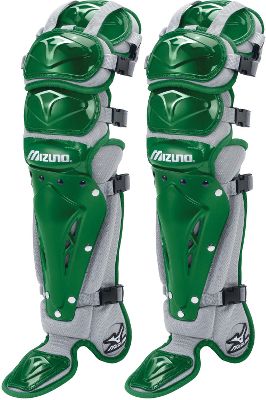 Mizuno Youth Samurai G2 Grn/Gry Shin Guards