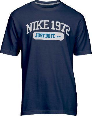 Nike Men's Team Captain Heritage Navy T-Shirt
