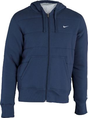 Nike Men's Winterized Navy Fleece Hoodie