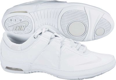 Nike Women's Air Boom II White/Grey Cheer Shoe