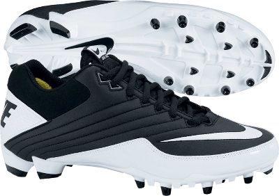 Nike Speed TD Blk/Wht Low Molded Football Cleat