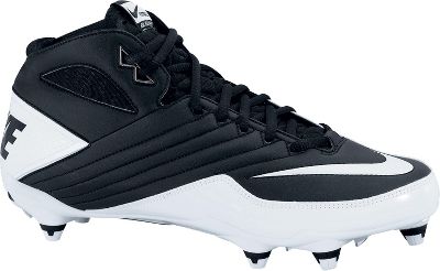 Nike Super Speed Blk/Wht Mid Detach Football Cleat