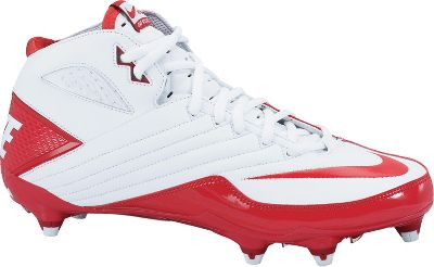 Nike Super Speed Wht/Red Mid Detach Football Cleat