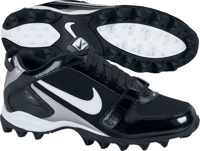 Nike Youth Land Shark Black Low Molded Football Cleat