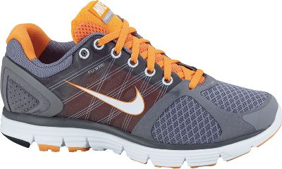 Nike Women's LunarGlide +2 Gry/Org Running Shoe