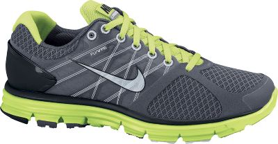 Nike Men's LunarGlide +2 Gry/Volt Running Shoe