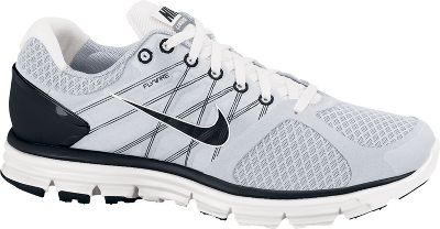 Nike Men's LunarGlide +2 Wht/Grey Running Shoe
