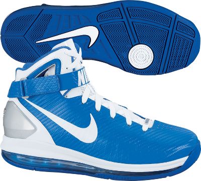 Nike Men's Air Max Hyperdunk Royal/White Basketball Shoes