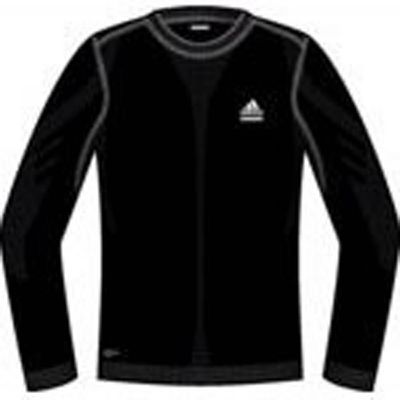Baseball Adidas ClimaCool Longsleeve 4163 Performance Shirt Large White