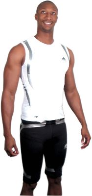 Baseball - Adidas Men's Powerweb Sleeveless Performance Shirt - Basketball Performance Apparel