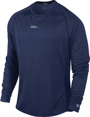 Nike Men`s Dri-Fit Long Sleeve Sublimated Top