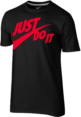 Nike Men's Classic Just Do It Swoosh T-Shirt