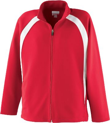 Augusta Girls Red Spirit Warm-Up Jacket