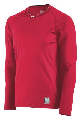Nike Men's Pro Combat Fitted Long Sleeve Shirt