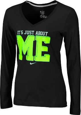 Nike Women's "About Me" Long Sleeve Shirt