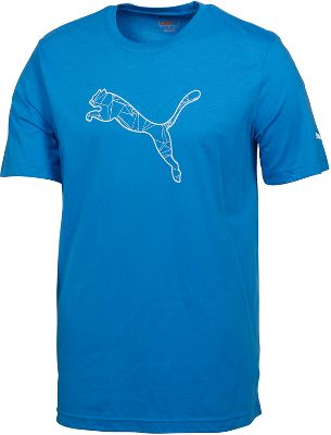 Puma Men's Geometric Cat T-Shirt