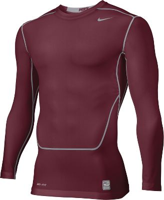 nike compression shirt men's long sleeve