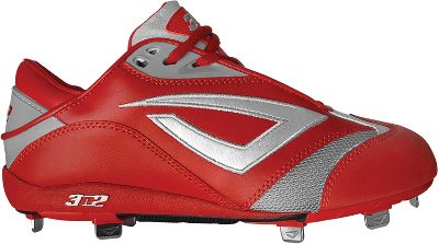 3N2 Women's Accelerate Metal Fastpitch Cleats - SZ 6.5 Black - Female Specific Softball Cleats