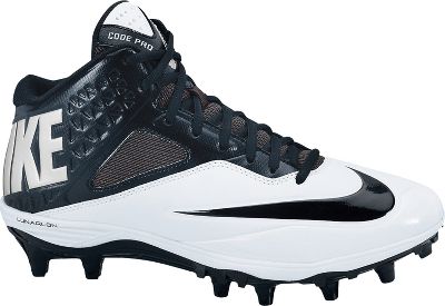 Nike Men's Lunar Code Pro Mid Football Cleats