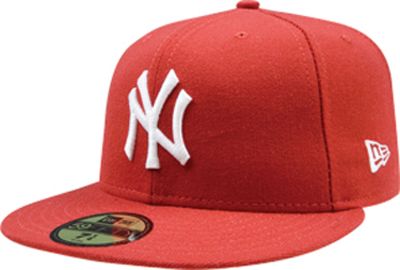 New Era MLB 5950 Scarlet Baseball Cap