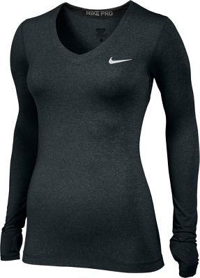 nike long sleeve v neck womens