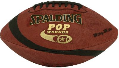 Spalding Pop Warner Mitey Mite Leather Football