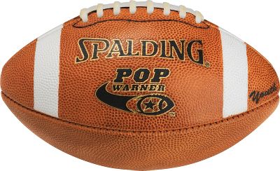 Spalding Pop Warner Youth Leather Football