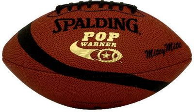 Spalding Pop Warner Mitey Mite Composite Football