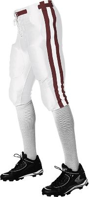WHITE/MAROON