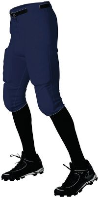 Alleson Athletic Youth Football Pant w/ Snaps and Half Belt
