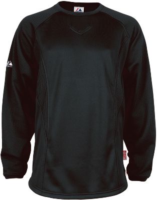 Majestic Youth Pro Style Black Training Pullover