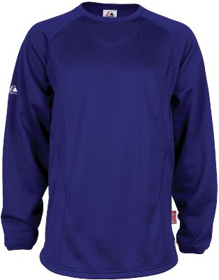 Majestic Youth Pro Style Purple Training Pullover