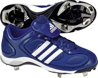 Baseball - Adidas Men's Diamond King Low Metal Baseball Cleats -