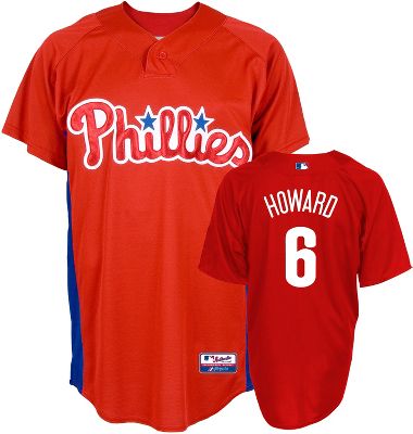 Majestic Men's MLB Batting Practice Jersey with Player Name