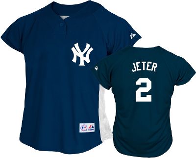 Majestic Women's MLB Batting Practice Jersey with Player Name