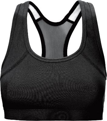 Baseball Champion Power Mesh Back Sports Bra