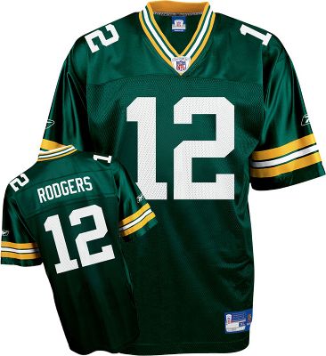 Reebok Men's NFL Packers/Rogers Replica Jersey - NFL Jerseys