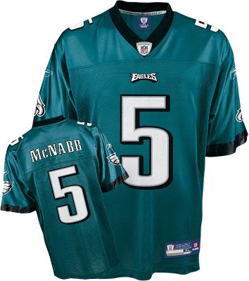 Reebok Men's NFL Eagles/D. McNabb Replica Jersey - NFL Jerseys