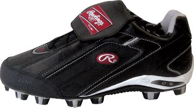 Rawlings Mens Phoenix Low Molded Baseball Cleats Molded Baseball Cleats