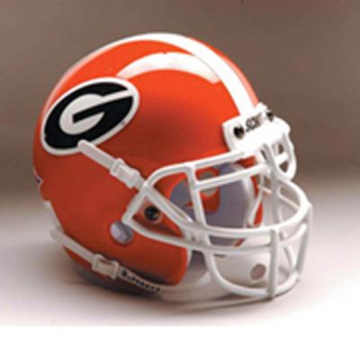 Georgia Bulldogs Authentic Mini Football Helmet - NCAA Watches