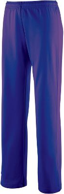 Augusta Women's Purple Brushed Tricot Pant