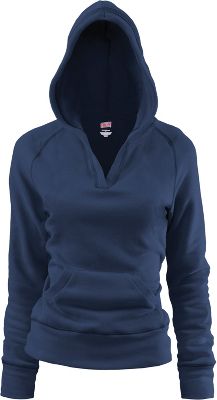 Soffe Women's Rugby Fleece Hoodie