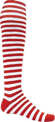 Red Lion Women's Large Red Mini Hoop Socks