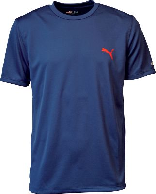 Puma Men's Essential USP Cat Logo Navy T-Shirt