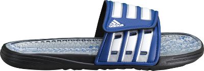 Adidas Men's Black/Royal Calissage Slides