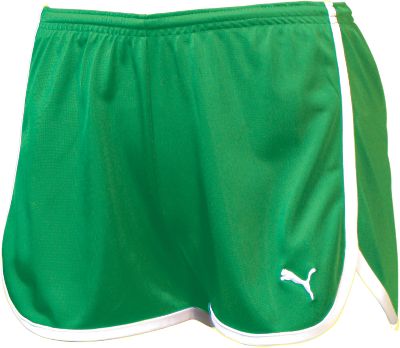 Puma Women's Poison Green Retro Active Shorts
