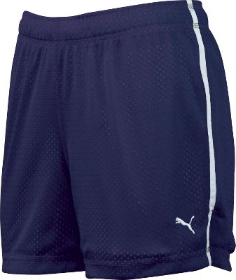 Puma Women's Medieval Blue Mesh Shorts