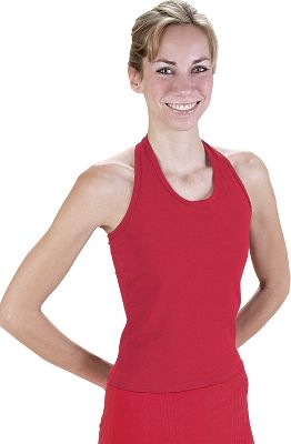 Pizzazz Youth Red MVP Halter Top